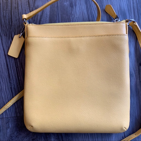 Coach Bags Coach Yellow Crossbody Purse Poshmark